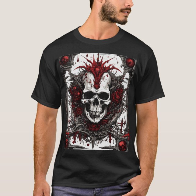 Throne of Skulls T-Shirt (Vorderseite)