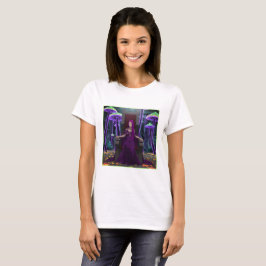Throne of the Glowing mushrooms T-Shirt