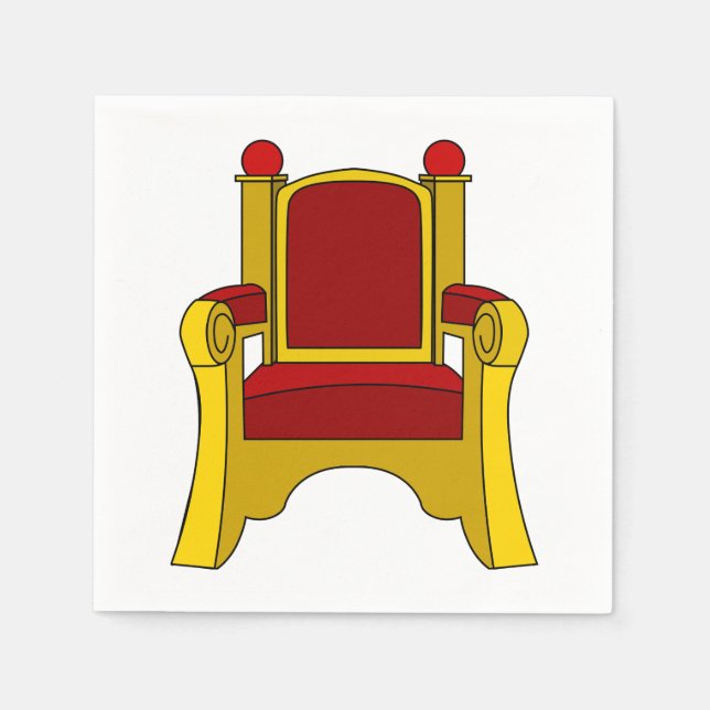 Throne Paper Napkins Serviette (Vorderseite)