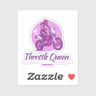 Throttle Queen Aufkleber