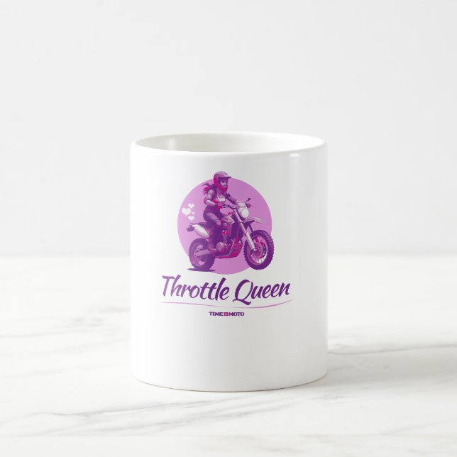 Throttle Queen Coffee Mug Kaffeetasse (Mittel)