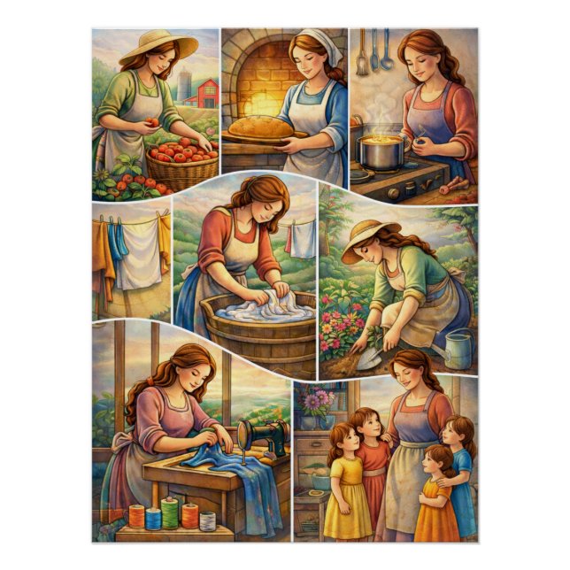 Through the Seasons of Life Mpm Grandma  Poster (Vorderseite)