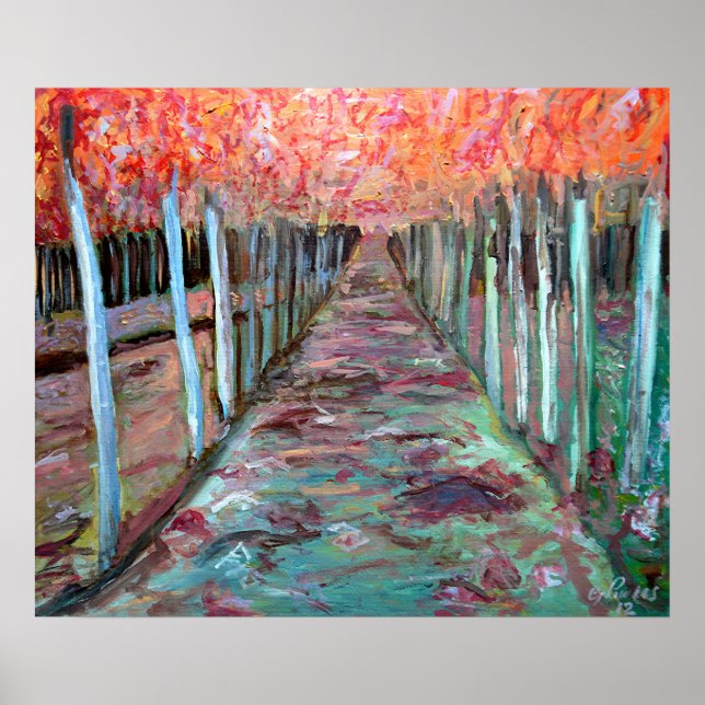 Through the Trees Plakat (Vorne)
