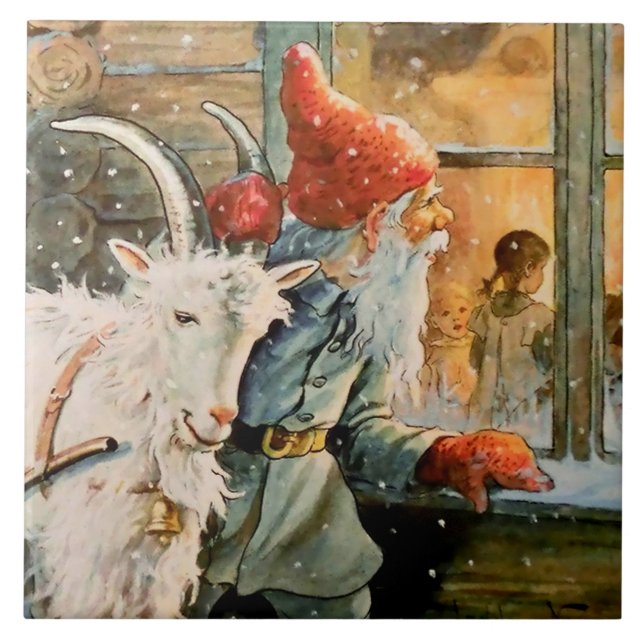 "Through the Window" von Jenny Nystrom Fliese (Vorderseite)