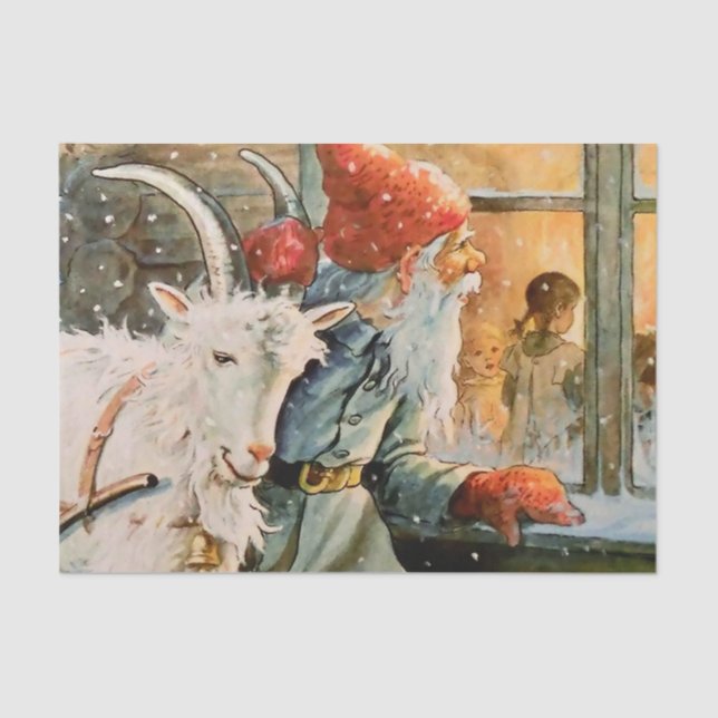 "Through the Window" von Jenny Nystrom Seidenpapier (Vorderseite)