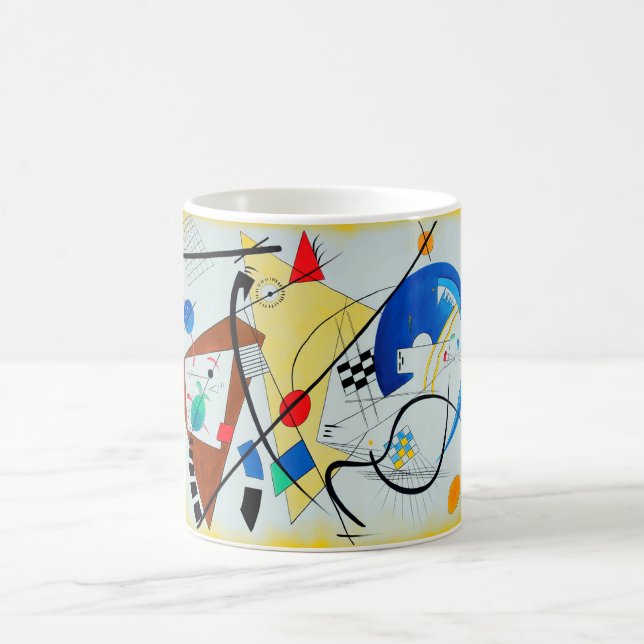 Throughgoing Linie durch Wassily Kandinsky Kaffeetasse (Mittel)