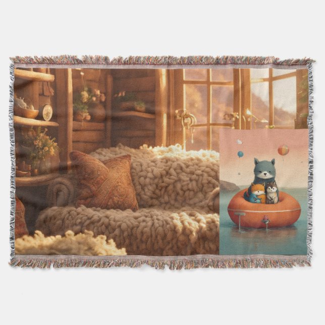 Throw Blanket Decke (Vorderseite)