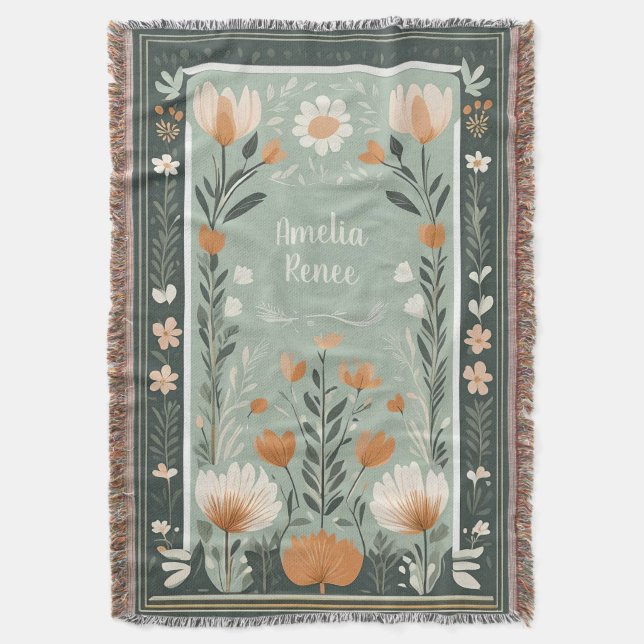 Throw Blanket Decke (Vorderseite Vertikal)