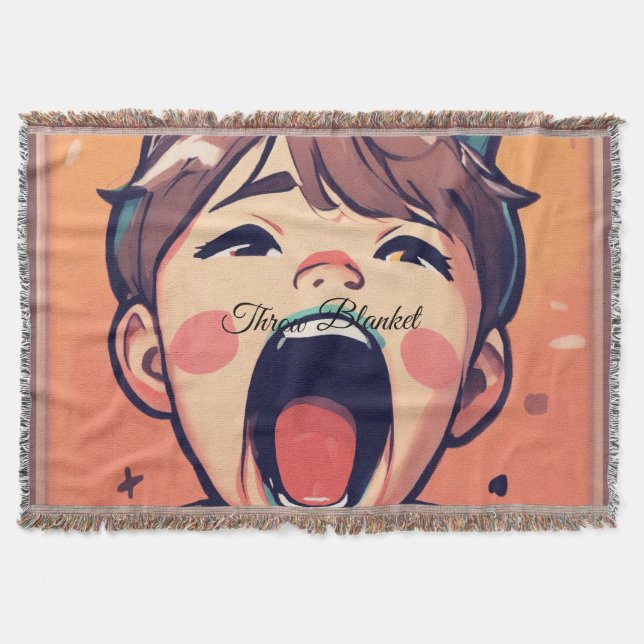 Throw Blanket Decke (Vorderseite)