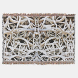 Throw Blanket Elk Antlers Decke
