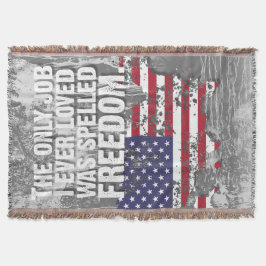 Throw Blanket – Freedom Job Decke