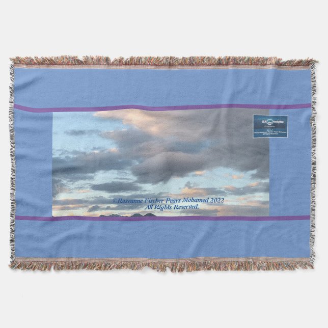 Throw Blanket (MountainView #1) RFPMDesign ©️ 2022 Decke (Vorderseite)