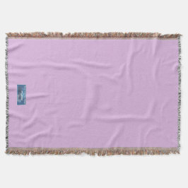 Throw Blanket (Solid Pale Lilac) RFPMDesign ©️ 202 Decke