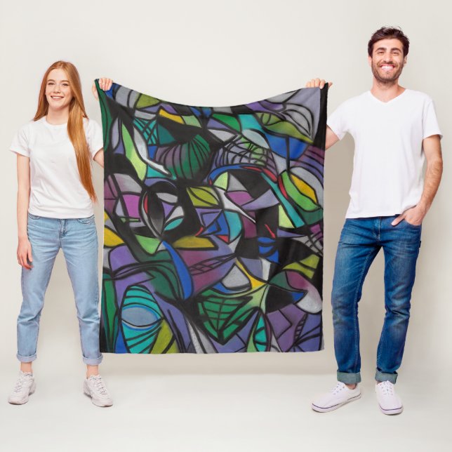 Throw-Deckblatt Fleecedecke (Beispiel)