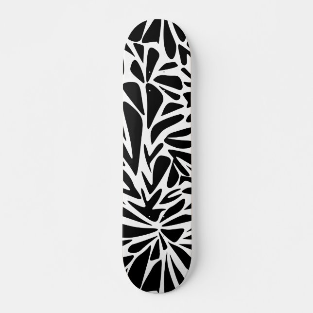 Throw Kissen Abstrakt modern Skateboard (Vorne)