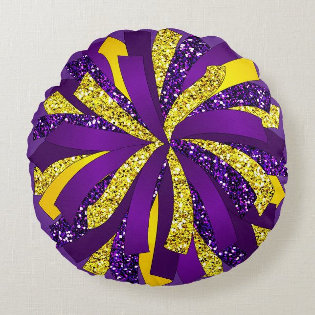 Throw Kissen Cheerleader Pom Pom personalisiert (Vorderseite)