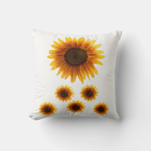 Throw Kissen Sonnenblume