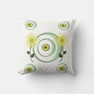 Throw Kissen Sonnenblume