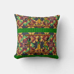 Throw Pillow African Kissen
