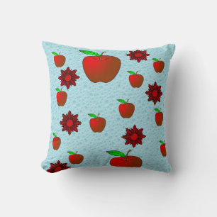 Throw Pillow Apple Kissen