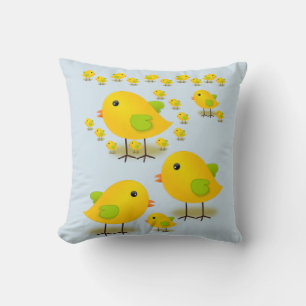 Throw Pillow Bird Kissen