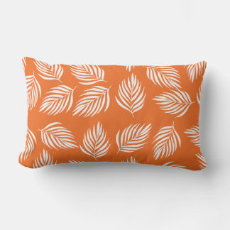 Throw Pillow Bold Tropical Leaf Pattern  Lendenkissen