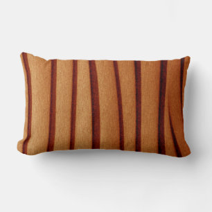 Throw Pillow Burnt Rustic Orange Lendenkissen