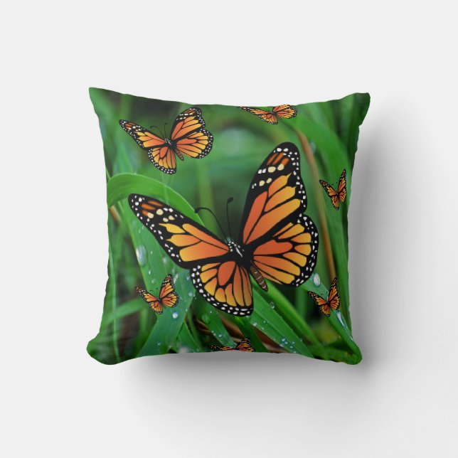 Throw Pillow Butterfly Kissen (Vorderseite)