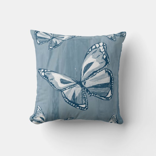 Throw Pillow Butterfly Kissen (Vorderseite)