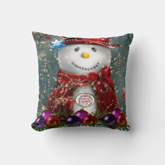 Throw Pillow Christmas Kissen (Vorderseite)