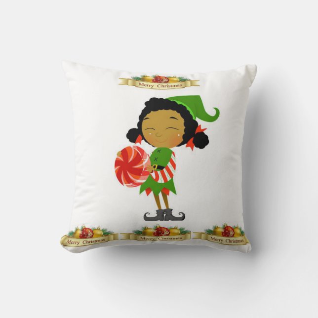 Throw Pillow Christmas Kissen (Vorderseite)