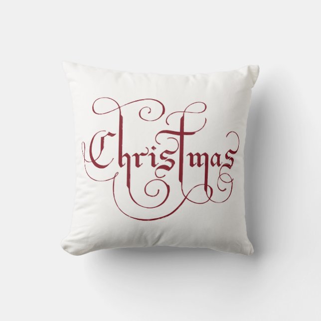 Throw Pillow Christmas Kissen (Vorderseite)