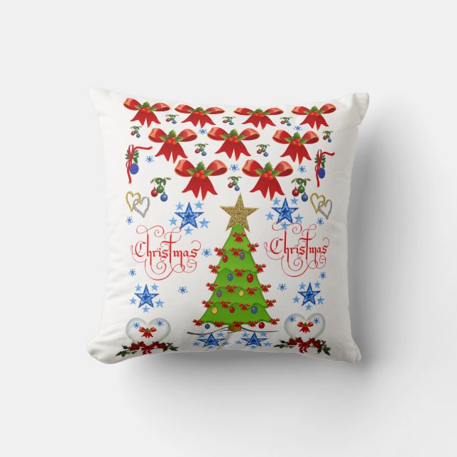 Throw Pillow Christmas Kissen (Vorderseite)