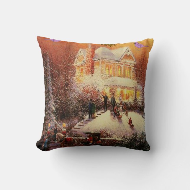 Throw Pillow Christmas Kissen (Vorderseite)