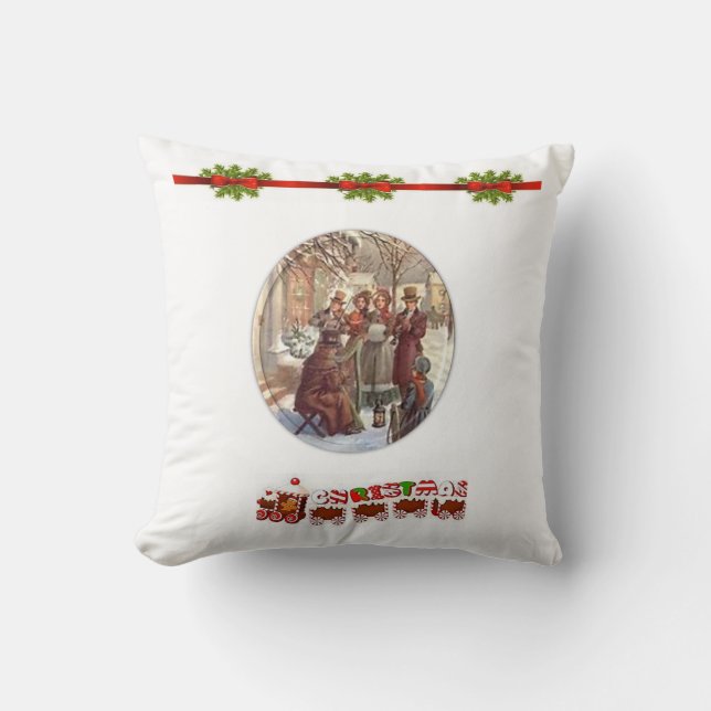 Throw Pillow Christmas Kissen (Vorderseite)