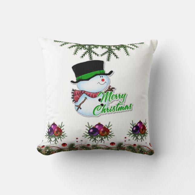 Throw Pillow Christmas Kissen (Vorderseite)