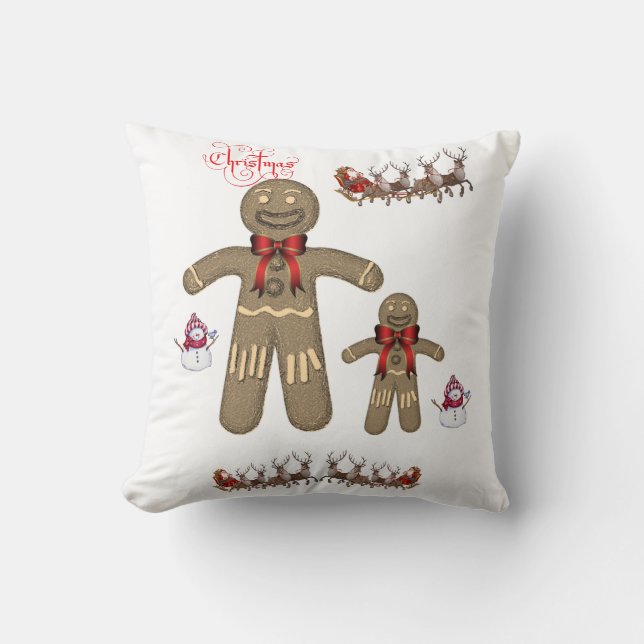 Throw Pillow Christmas Kissen (Vorderseite)
