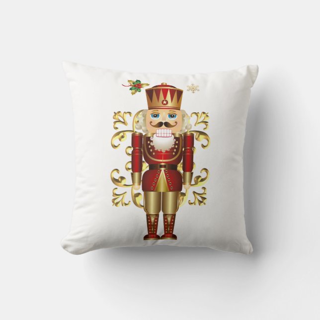 Throw Pillow Christmas Nutcracker Kissen (Vorderseite)