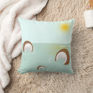 throw pillow - coconut island kissen