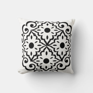 Throw Pillow Elegant Moroccan Geometric Throw Pill Kissen