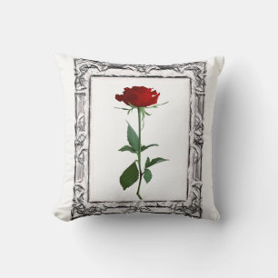 Throw Pillow Floral Kissen