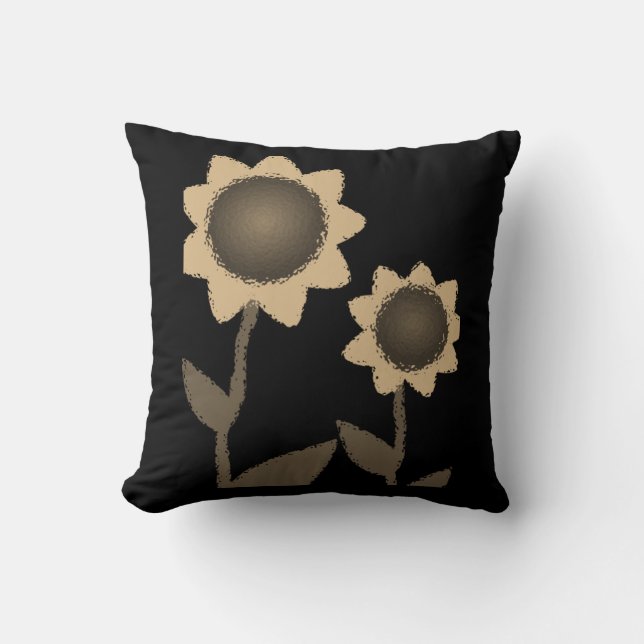 Throw Pillow Floral Kissen (Vorderseite)