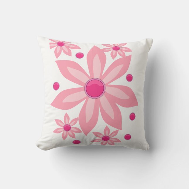 Throw Pillow Floral Kissen (Vorderseite)