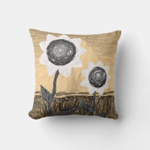 Throw Pillow Floral Kissen