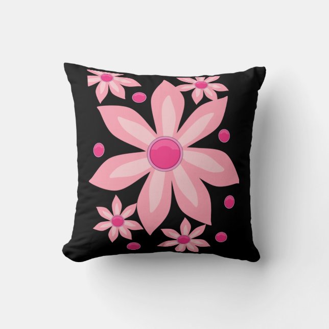 Throw Pillow Floral Kissen (Vorderseite)