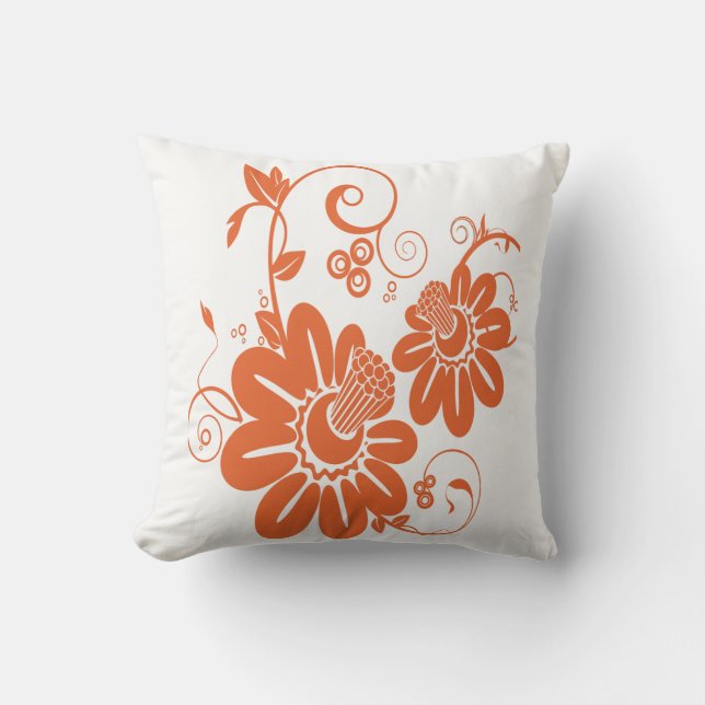Throw Pillow Floral Kissen (Vorderseite)