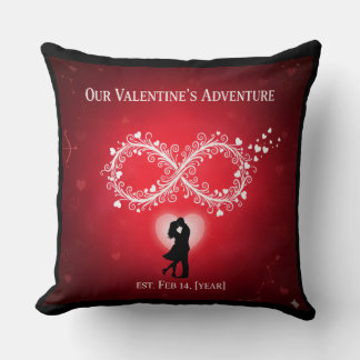 Throw Pillow for valentines day's Kissen