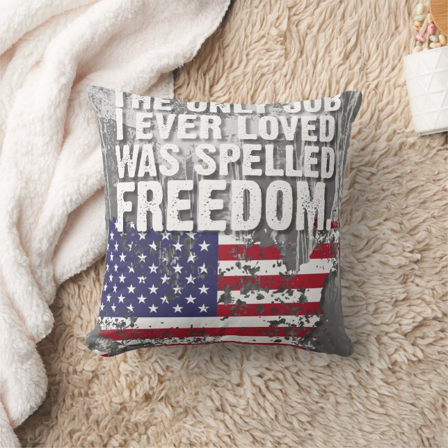 Throw Pillow – Freedom Job Kissen (Decke)