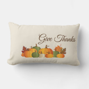 Throw Pillow-Herbst Lendenkissen