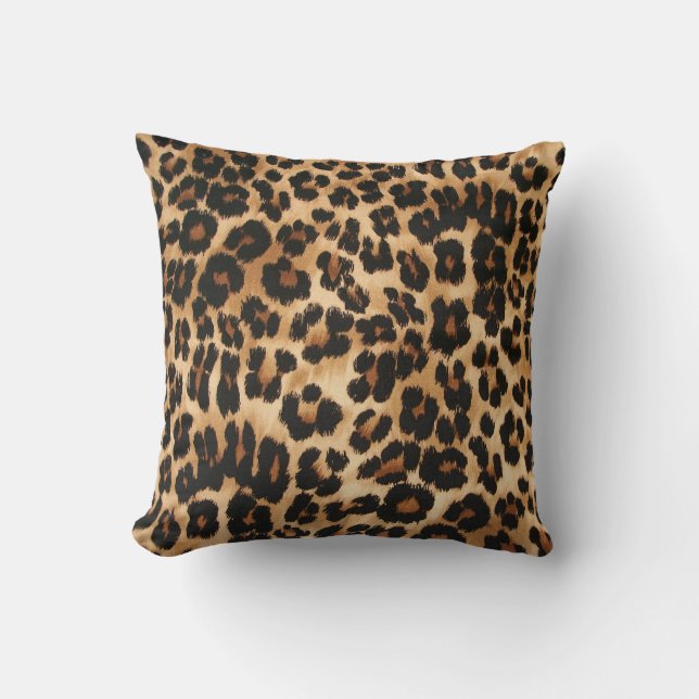 Throw Pillow Leopard Kissen (Vorderseite)